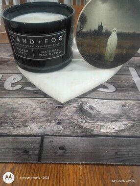 Sand + Fog Halloween 🎃 Ghost Wicked Apple Candle